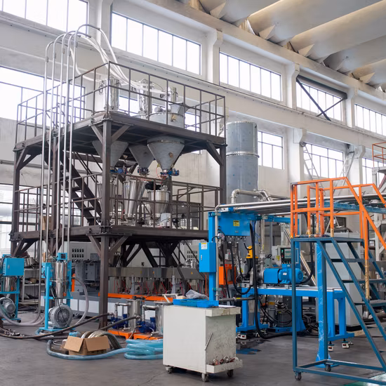 Macchina per estrusione bivite in granuli di plastica biodegradabile con amido PLA Pbat