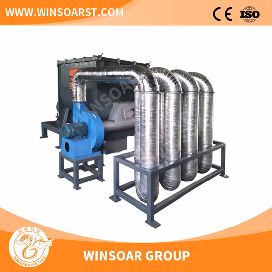 Pet/PP/PE/Film agricolo/Sacchetto tessuto/Nylon/Fiocchi di bottiglia/Tubi Trituratore Frantoio Lavatrice Macchina per il riciclaggio di plastica Granulatore Pellettizzatrice