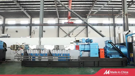 Granuli di plastica della macchina dell'espulsore di plastica 300kg/H che fanno macchina per la pellettizzazione